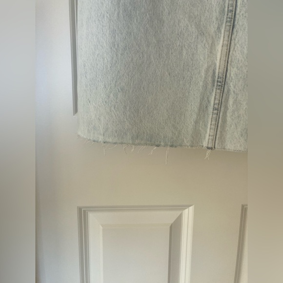 Zara maxi light wash denim skirt - Picture 13 of 13